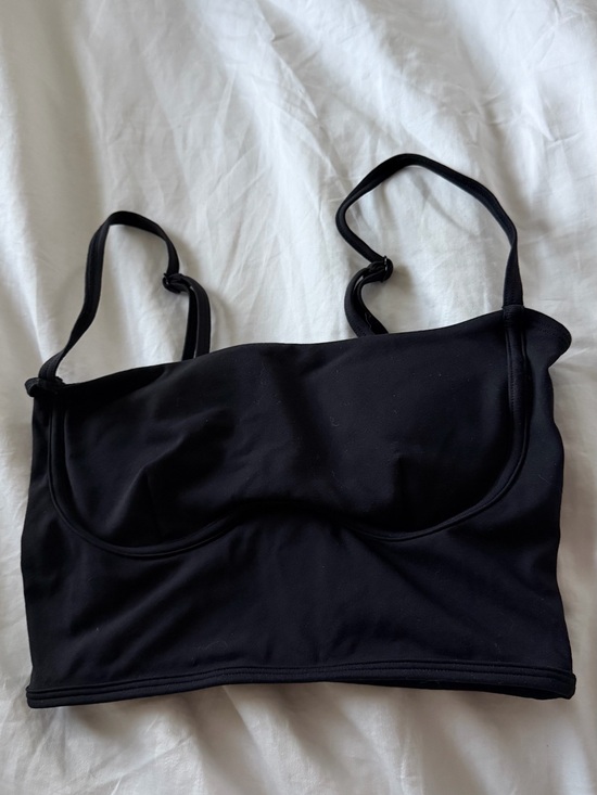 ALO Yoga Other - ALO Yoga Black Bandeau Bralette with Adjustable Straps